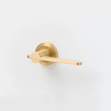 INTERSECT - Brass door handle on rose by Lo & Co Interiors - view 3